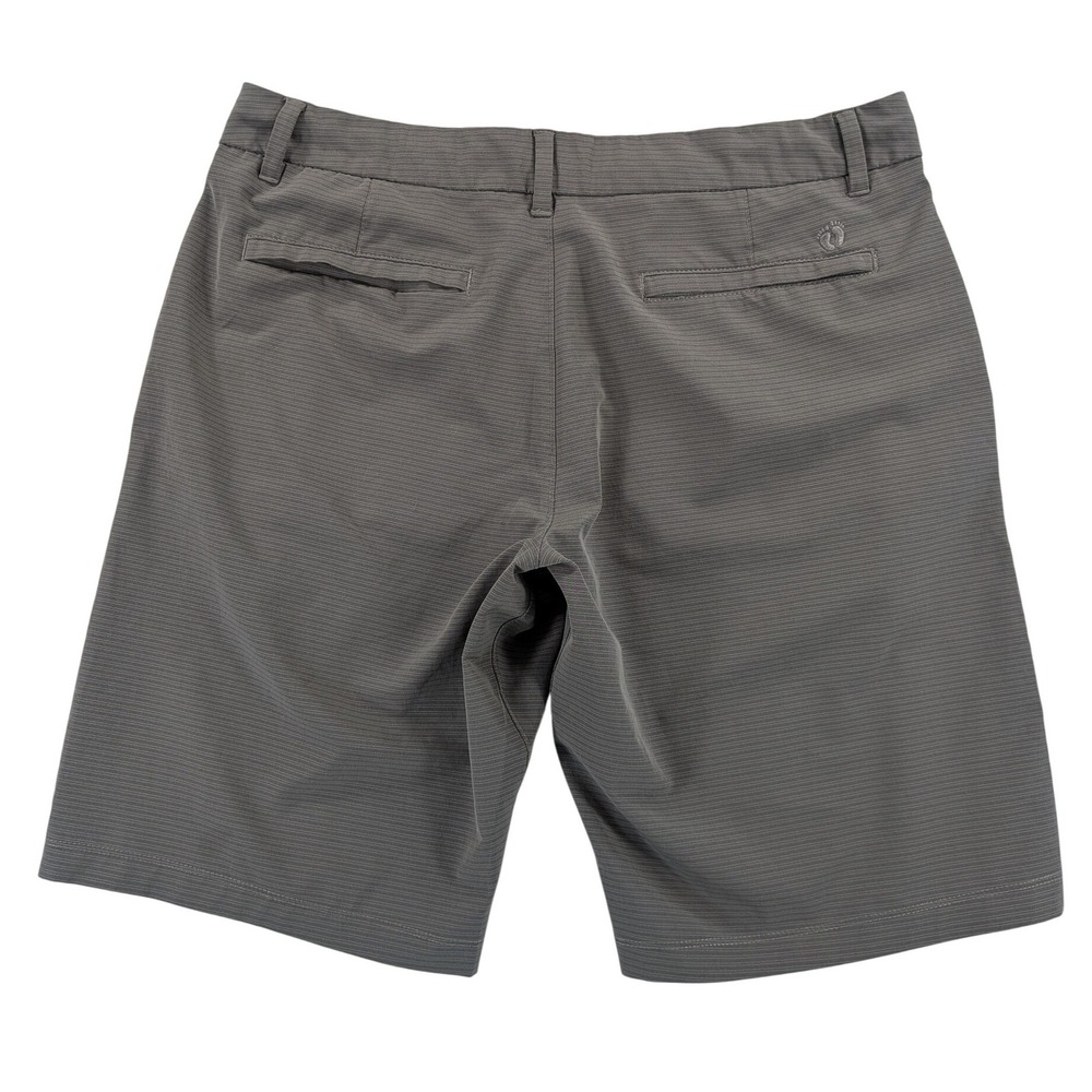 Hang Ten Shorts Mens 34 Grey Stretch Hybrid Golf Surf Skate Casual Athleisure - Picture 3 of 12